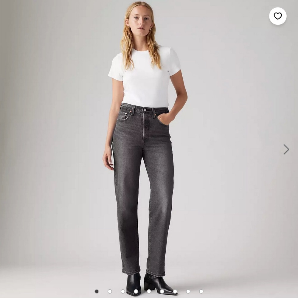 Levi's Ribcage Straight Ankle Jeans - 30x27 NWT - Picture 6 of 6